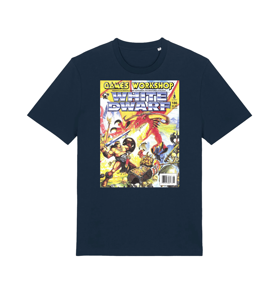 French Navy Printed T-shirt Front